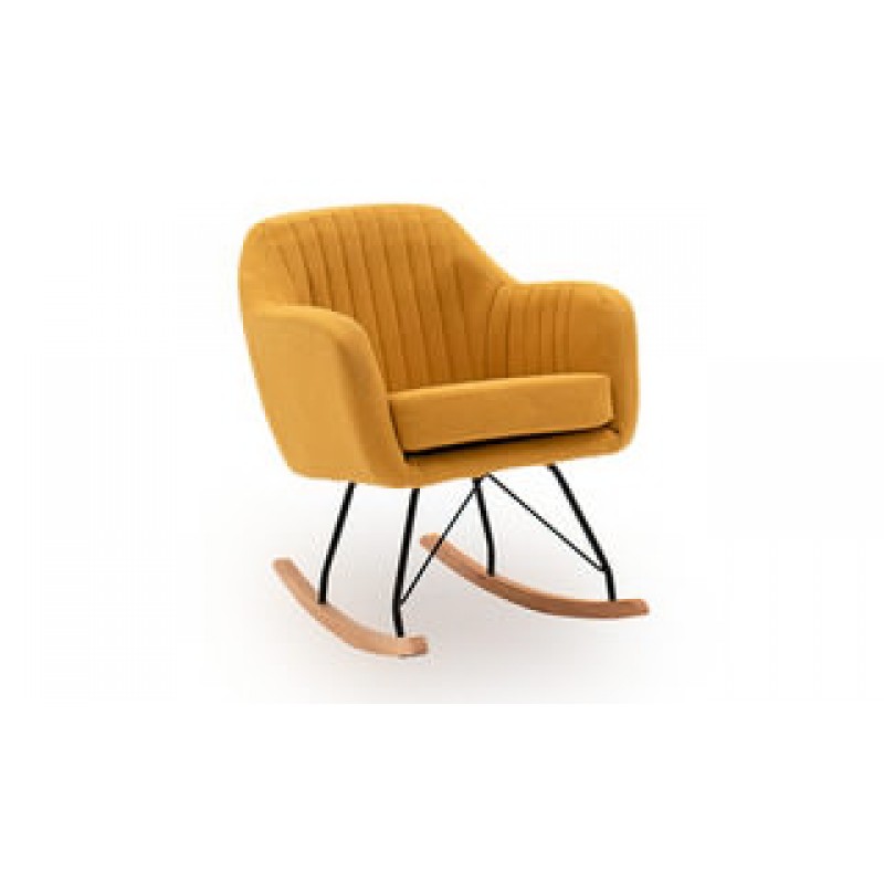 VL Katell Rocking Chair - Mustard (Nett)